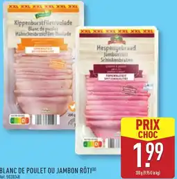 ALDI Blanc de poulet ou jambon rôti offre