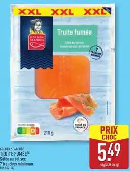 ALDI Golden seafood Truite fumée offre