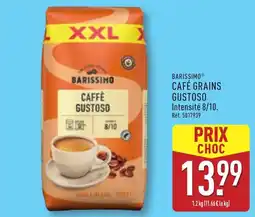 ALDI Barissimo café grains gustoso offre
