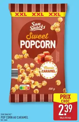 ALDI Sun Snacks Pop corn au caramel offre