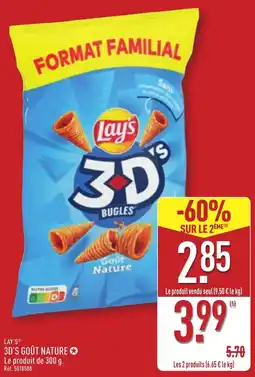 ALDI Lay's 3d's goût nature offre