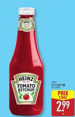 ALDI Heinz ketchup offre