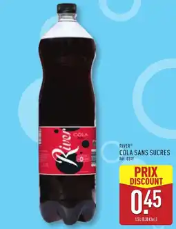 ALDI River cola sans sucres offre