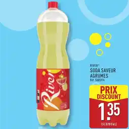 ALDI River soda saveur agrumes offre