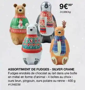 Costco Assortiment De Fudges Silver Crane offre