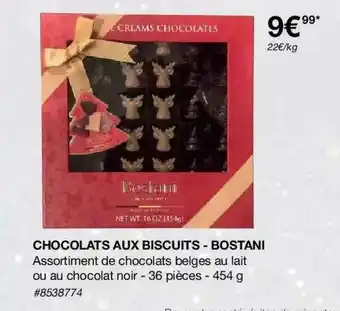 Costco Chocolats Aux Biscuits - Bostani offre