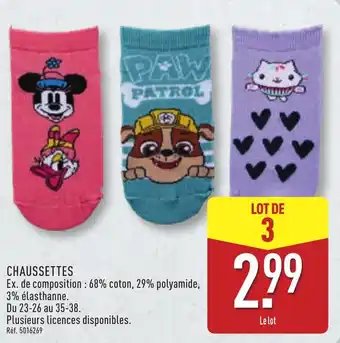 ALDI Chaussettes offre