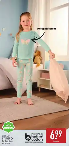 ALDI Lily & dan pyjama offre