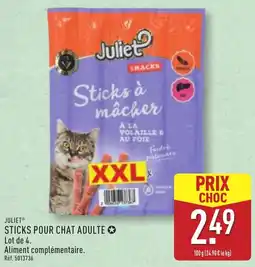 ALDI Juliet sticks pour chat adulte offre