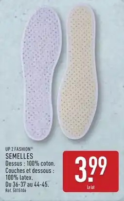 ALDI Up 2 fashion semelles offre