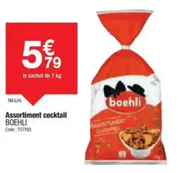 Promocash BOEHLI Assortiment cocktail offre