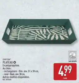 ALDI Crofton plateau offre