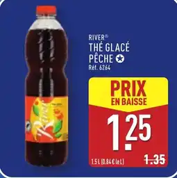 ALDI River the glacé pêche offre