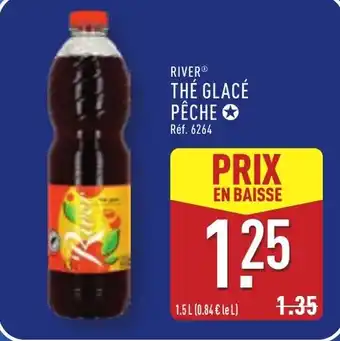 ALDI River the glacé pêche offre