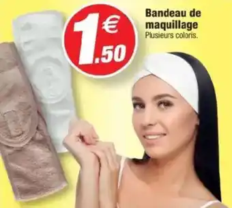 Bazarland Bandeau de maquillage offre