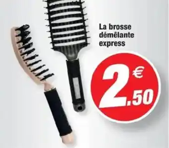Bazarland La brosse démêlante express offre