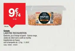 Promocash LABEYRIE RESTAURATION Salade offre