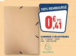 Bureau Vallée Chemise à élastiques offre
