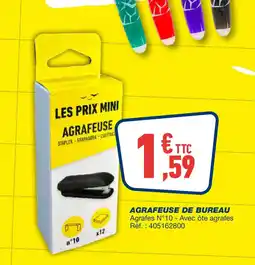 Bureau Vallée Agrafeuse de bureau offre