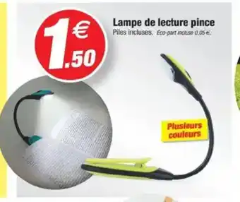 Bazarland Lampe de lecture pince offre