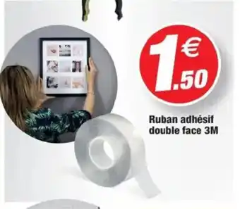 Bazarland Ruban adhésif double face 3M offre