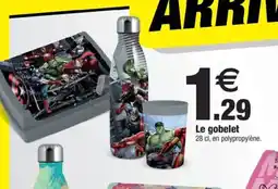 Bazarland Le gobelet offre