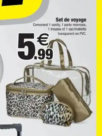 Bazarland Set de voyage offre