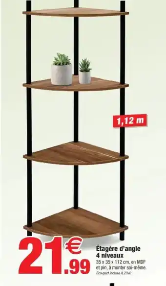 Bazarland Étagère d'angle offre