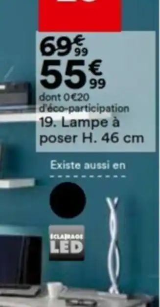 BUT Lampe à poser offre