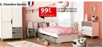 BUT Lit 90 x 190/200 cm (tiroir lit en option) offre