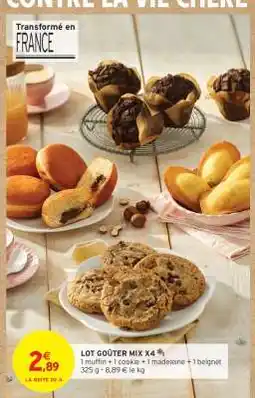 Intermarché Hyper LOT GOÛTER MIX X4 offre
