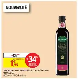 Intermarché Hyper Vinaigre Balsamique de Modène IGP Olitalia offre