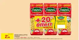 Intermarché Pâtes coquillettes panzani offre