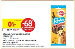 Intermarché RÉCOMPENSES RODEO BŒUF PEDIGREE offre