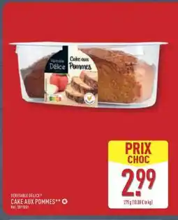ALDI CAKE AUX POMMES offre