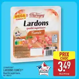 ALDI LE MARSIGNY LARDONS FUMÉS offre