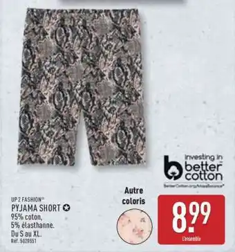 ALDI PYJAMA SHORT offre