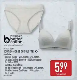 ALDI SOUTIEN-GORGE OU CULOTTES offre