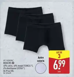 ALDI Boxers offre