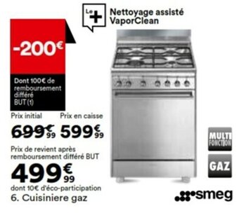 BUT Cuisiniere Gaz offre