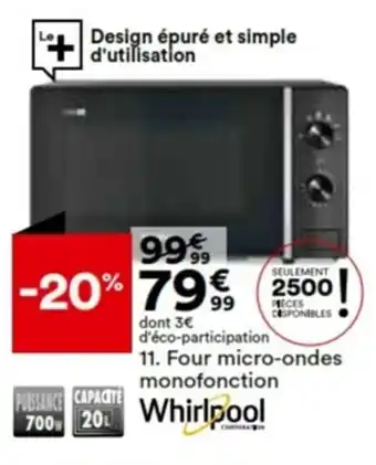 BUT FourMicro-Ondes Monofonction offre