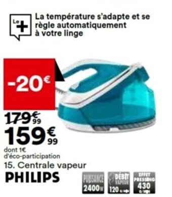 BUT Centrale Vapeur offre