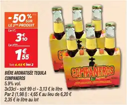 Netto Bière aromatisée tequila companeros offre