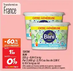 Netto Tzatziki blini offre