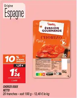 Netto Chorizo extra netto offre