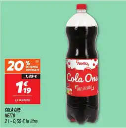 Netto Cola one netto offre
