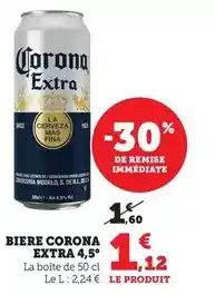 Bi1 Corona - biere extra offre