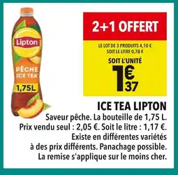 Supeco Lipton Ice Tea offre