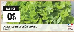 Supeco Salade Feuille de Chêne Blonde offre