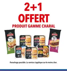 Supeco Charal 2+1 offert sur produit gamme Charal offre